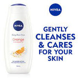 NIVEA SHOWER CREAM ORANGE AVOCADO OIL 500ML - MazenOnline
