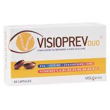 Visu VISIOPREV DUO RETINAL AND LENS PROTECTION 60 CAPSULES - MazenOnline