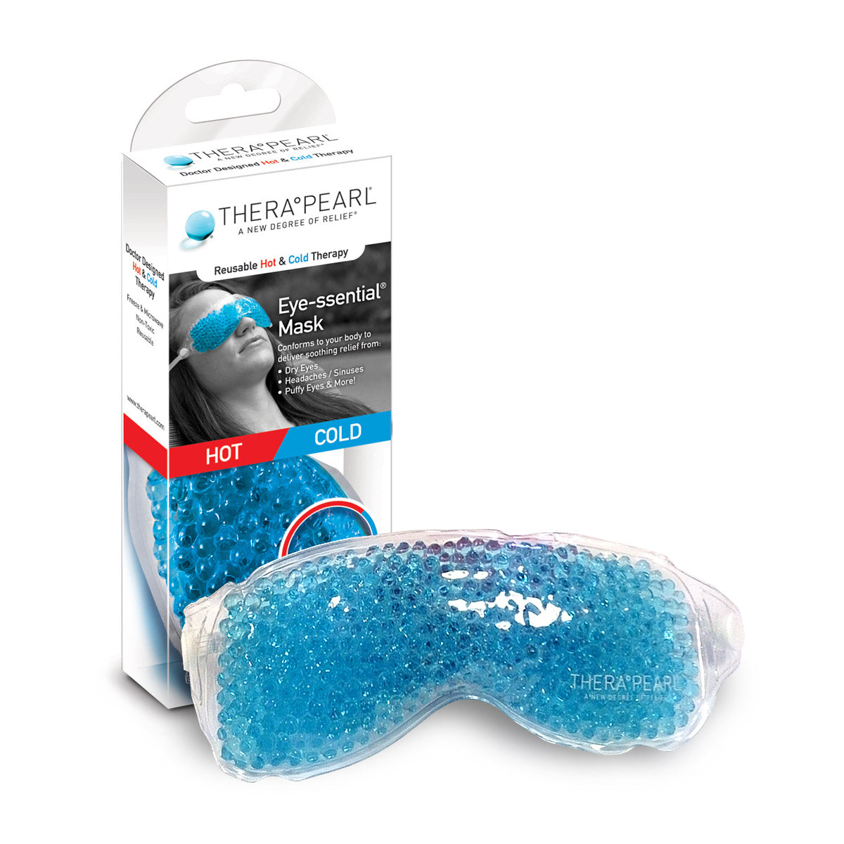 Eye-ssential Mask Gel Bead Hot Cold Therapy - MazenOnline