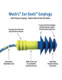 Ear Seals Earplugs, 2 Pieces - MazenOnline