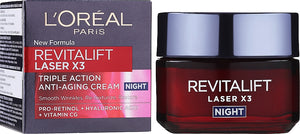 l'oreal paris revitalift laser night cream mask