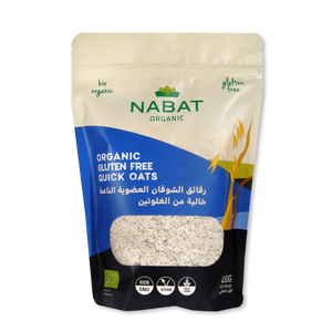 Nabat Organic Gluten Free Quick Oat Flakes 450g - MazenOnline