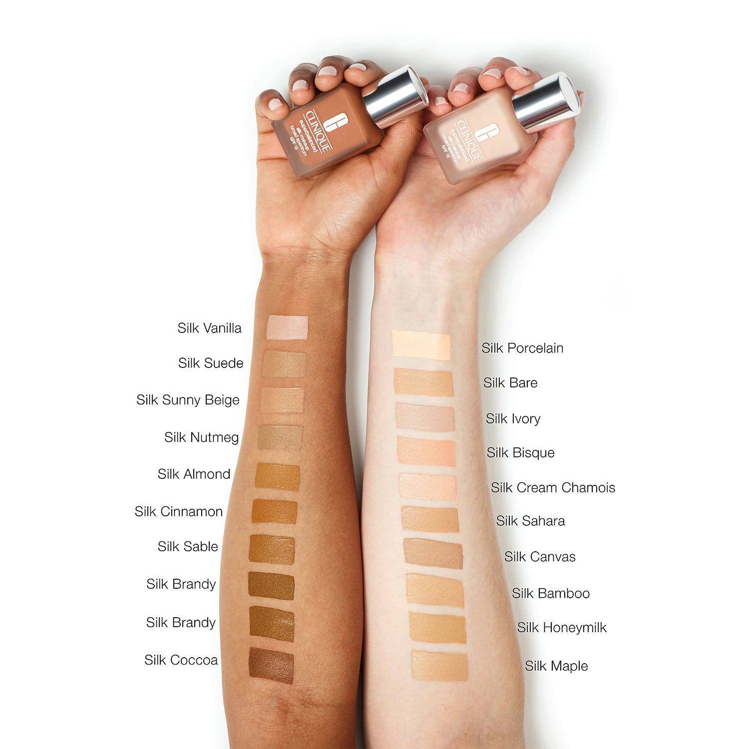 clinique foundation superbalanced silk spf 15