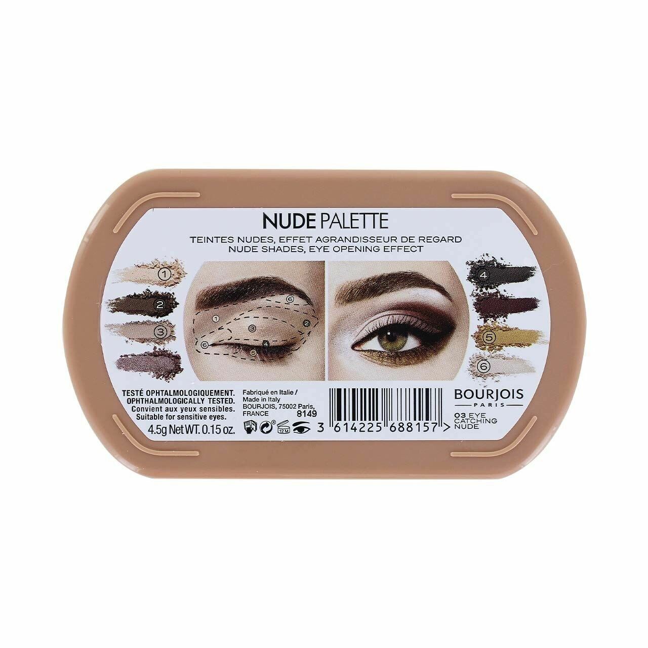 Bourjois Paris Eyeshadow Palette Eye Catching - MazenOnline