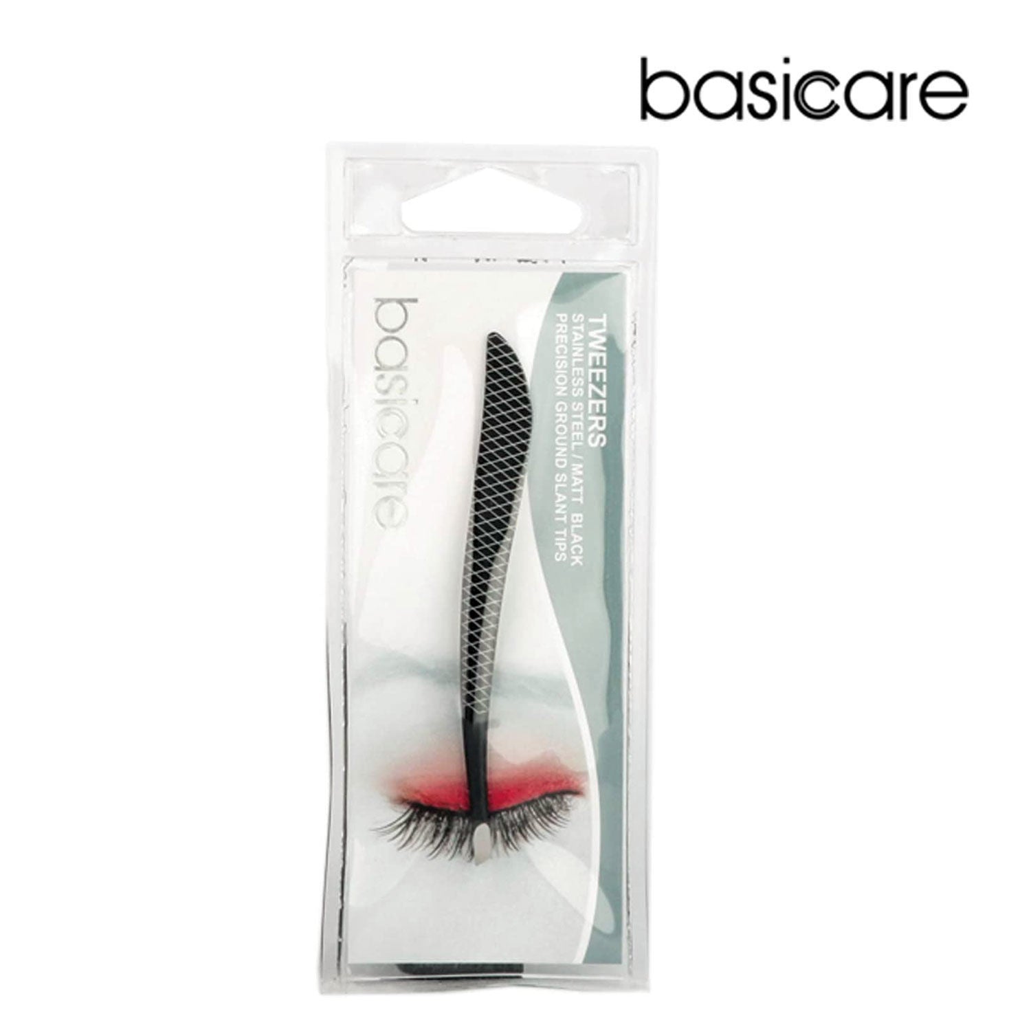 tweezer stainless steel/matt black #1211 - MazenOnline Main image
