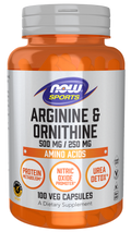 Now - Arginine & Ornithine 500 mg | MazenOnline