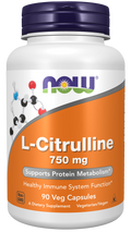 Now - L-Citrulline 750 mg Veg Capsules | MazenOnline