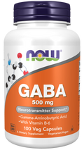 Now - GABA 500 mg Veg Capsules | MazenOnline