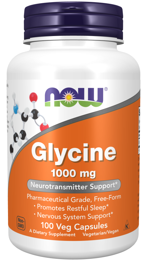 Now - Glycine 1000 mg Veg Capsules | MazenOnline