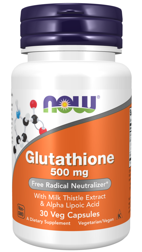 Now - Glutathione 500 mg Veg Capsules | MazenOnline