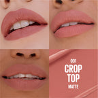 Maybelline New York - Serum Lipstick, Hydrating Lip Makeup with 8HRs of Lip Plumping Moisture with Hyaluronic Acid + Oil Blend | MazenOnline