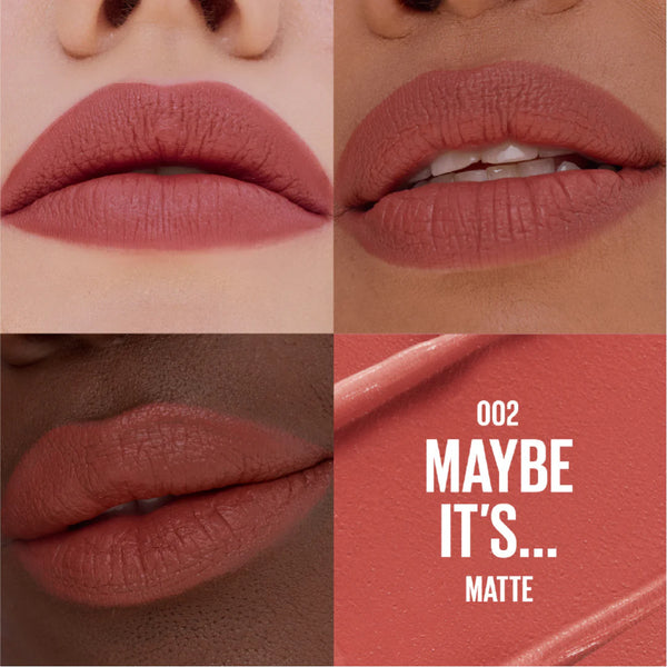 Maybelline New York - Serum Lipstick, Hydrating Lip Makeup with 8HRs of Lip Plumping Moisture with Hyaluronic Acid + Oil Blend | MazenOnline
