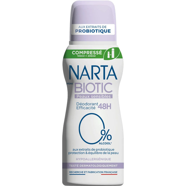 Narta - Déodorant Biotic Peaux Sensibles Hypoallergénique | MazenOnline