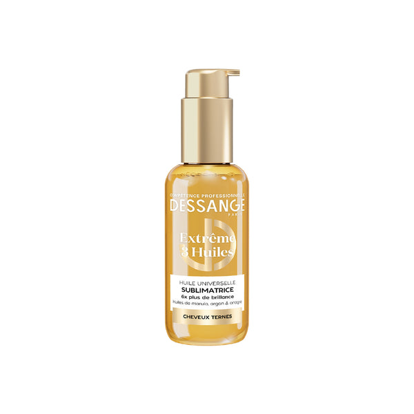Extreme Sublimating Universal Hair Oil 3 Oils - Formula Enriched With Marula, Argan & Evening Primrose Oils - Nourishes, Protects, Repairs - For Dull Hair