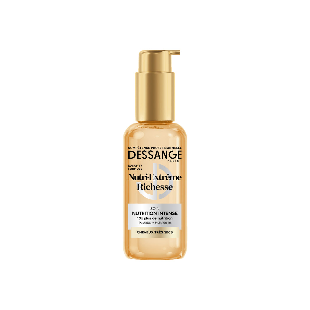 Nutri-Extreme Richesse Intense Nutrition Leave-In Hair Care - Formula Enriched With Peptides & Linseed Oil - Nourishes Lengths & Ends - Softness & Radiance - Very Dry Hair
