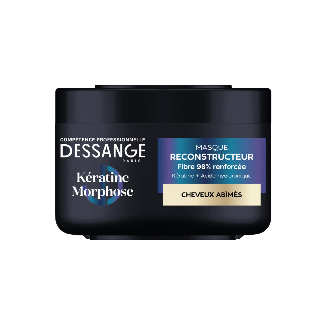 Keratin Morphose Reconstructive Hair Mask - Formula Enriched With Vegetable Keratin & Hyaluronic Acid - Repairs & Protects Hair Fiber - Damaged Hair