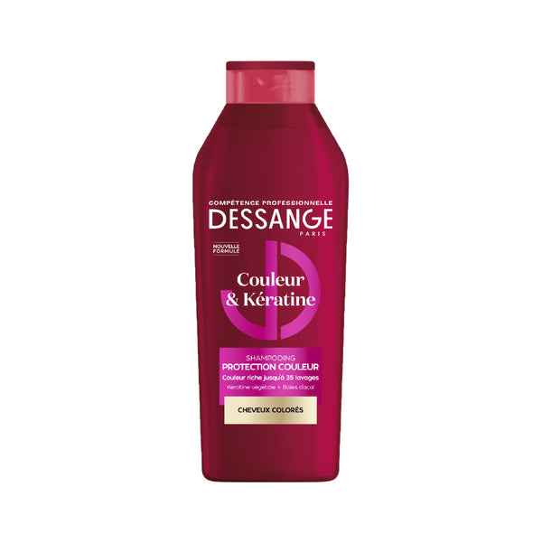 Colour Protection Shampoo - Colour & Keratin - Formula Enriched With Vegetable Keratin & Acai Berries - Nourishes Fiber To Reveal Colour - Colored Hair