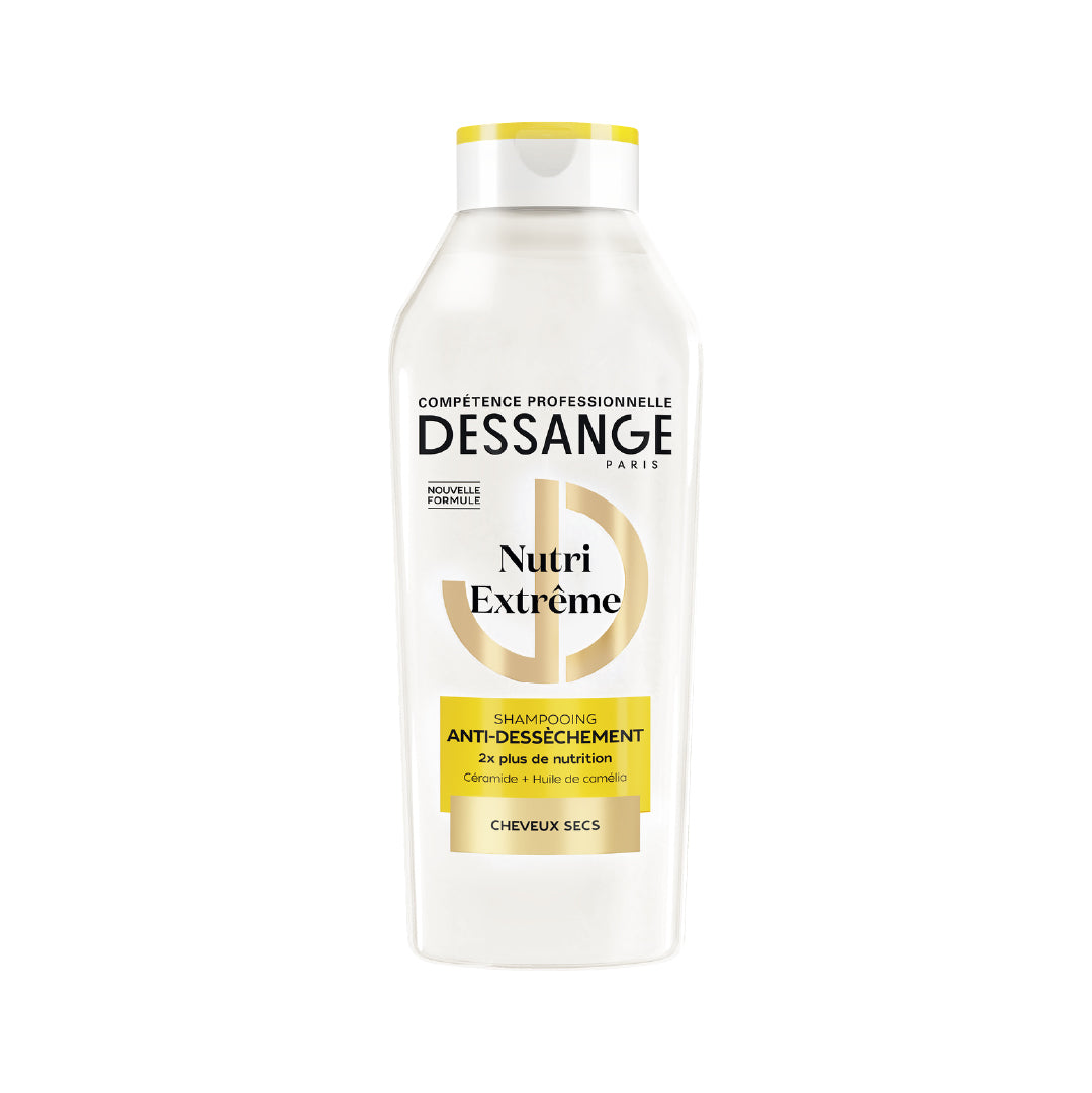 Nutri-Extreme Shampoo - Formula Enriched With Ceramide & Camellia Oil - Anti-Drying - Nourishes, Protects & Softens - Dry Hair
