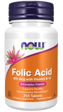 Folic Acid 800 mcg with Vitamin B-12 Tablets