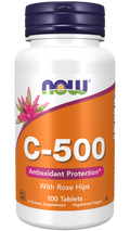 Now - Vitamin C-500 Tablets | MazenOnline