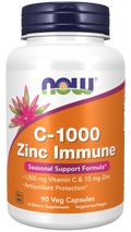 Now - C-1000 Zinc Immune Veg Capsules | MazenOnline