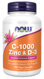 C-1000 Zinc & D-3 Veg Capsules