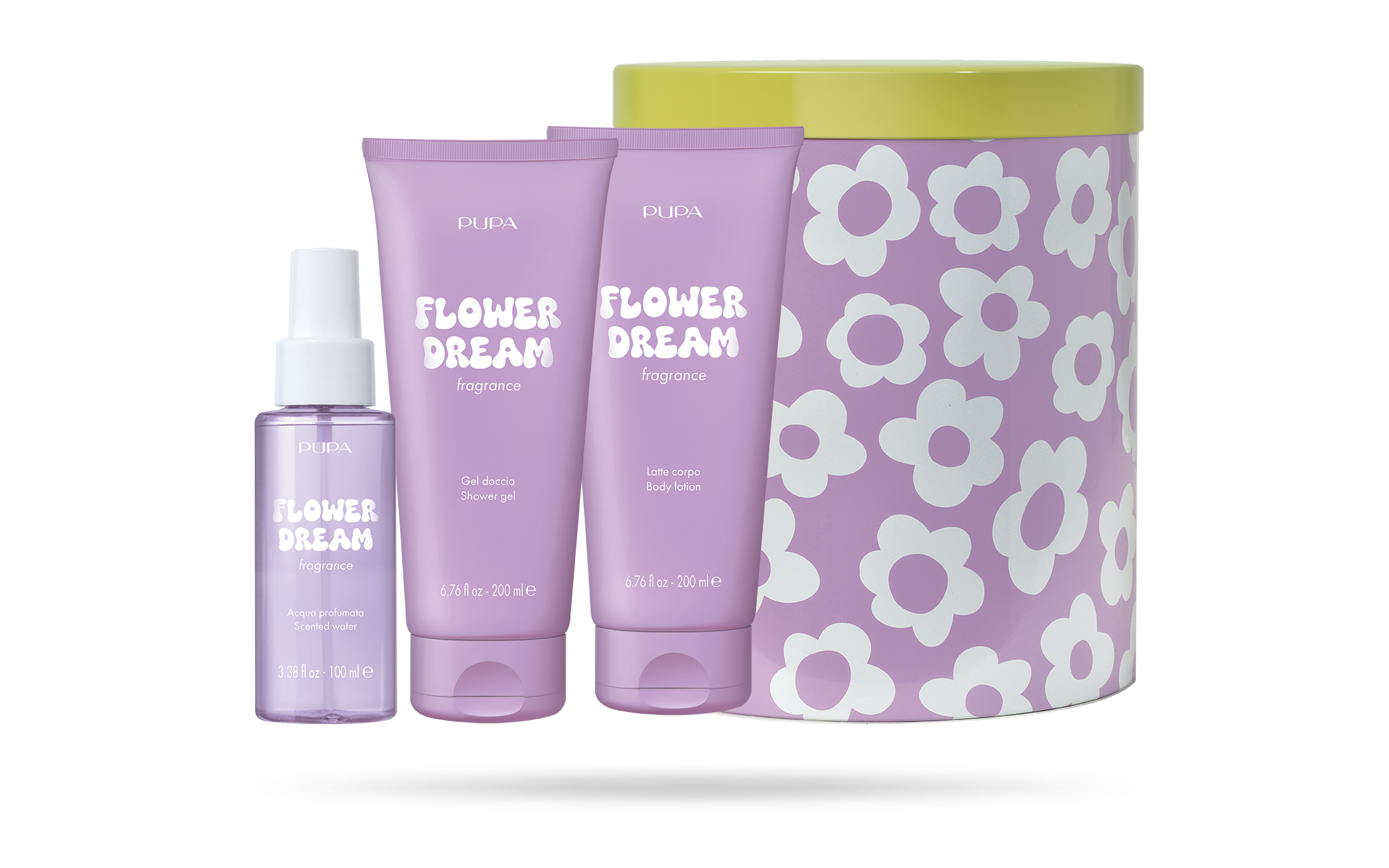 Pupa Milano - Happy Box Kit 4 Shower Gel, Body Milk and Scented Water | MazenOnline