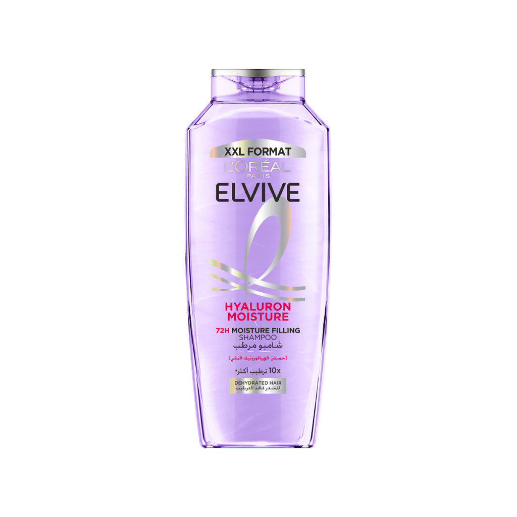 Elvive 72 hours Hyaluron Moisture Filling Shampoo for Reviving Dehydrated Hair