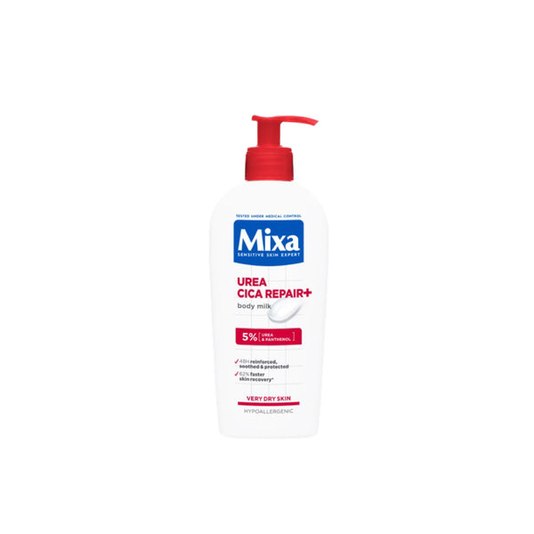 Mixa - Urea Cica Repair Body Lotion - For Keratosis Pilaris, Dry Rough Fragile Skin & Tiny Reddish Bumps | MazenOnline