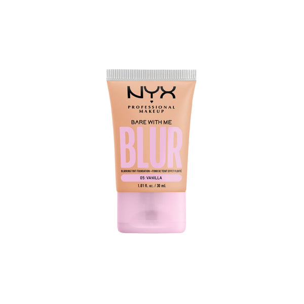 NYX Professional Makeup - Bare with Me Blur Tint Foundation, Medium Coverage, 12 Hours Hydrating | MazenOnline