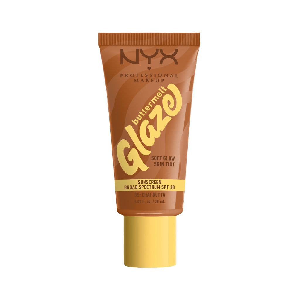 NYX Professional Makeup - Buttermelt Glaze Soft Glow Skin Tint  SPF30, Foundation, 12H Wear | MazenOnline
