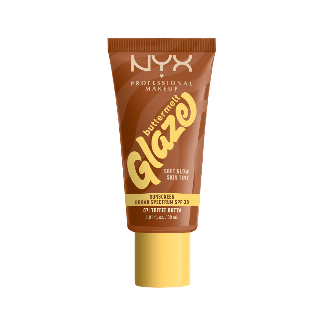 NYX Professional Makeup - Buttermelt Glaze Soft Glow Skin Tint  SPF30, Foundation, 12H Wear | MazenOnline