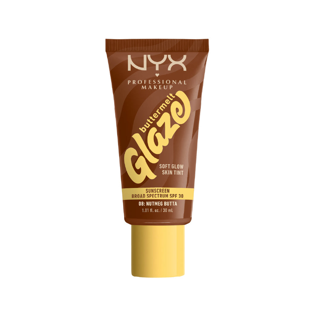 NYX Professional Makeup - Buttermelt Glaze Soft Glow Skin Tint  SPF30, Foundation, 12H Wear | MazenOnline