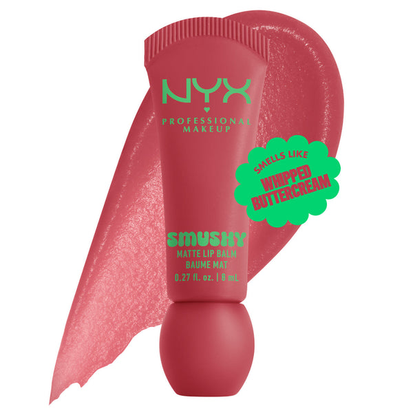 NYX Professional Makeup - Smushy Matte Lip Balm, Soft Diffused Color, Matte Finish | MazenOnline