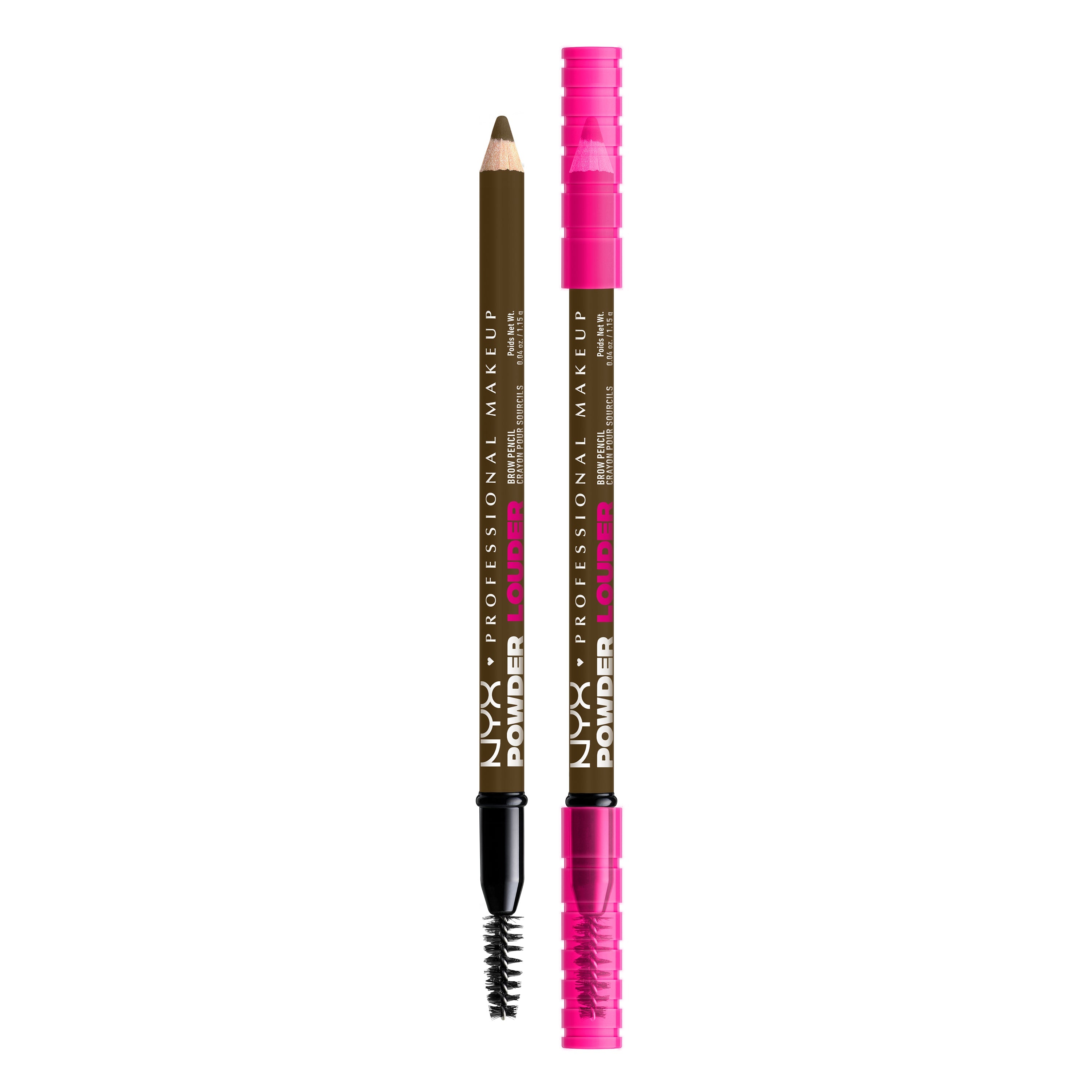 NYX Professional Makeup - Powder Louder, Brow Pencil, 12Hr Wear, Buildable Micro-Fibers | MazenOnline