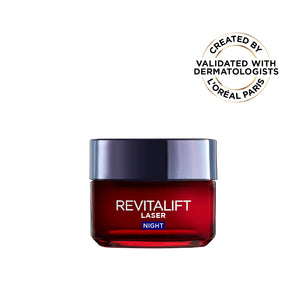 L'Oréal Paris - Revitalift Laser x3 Anti-Aging Moisturizing Night Cream, against Wrinkles and Signs of Aging, with Pro-Retinol | MazenOnline