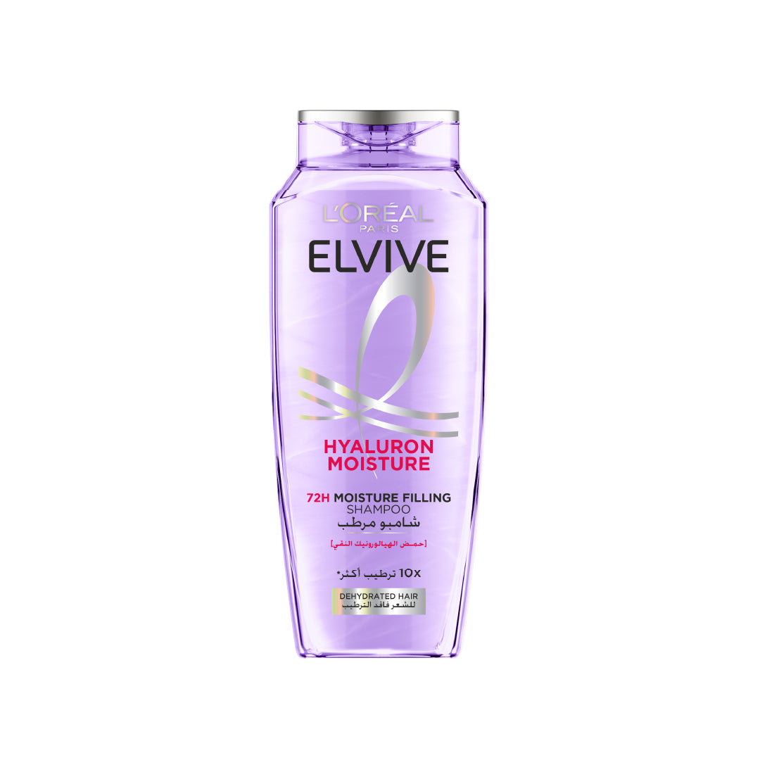 Elvive 72 hours Hyaluron Moisture Filling Shampoo for Reviving Dehydrated Hair