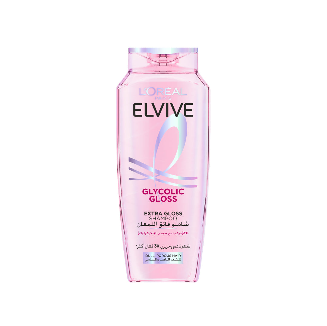 Elvive, Glycolic Gloss Shampoo, Glossing treatment, 3% [Gloss Complex] with Glycolic Acid