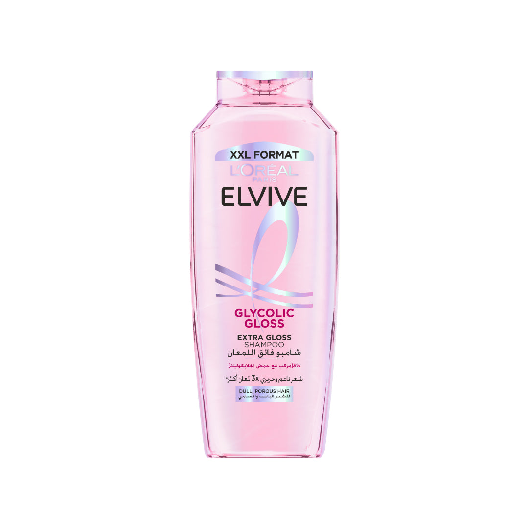 Elvive, Glycolic Gloss Shampoo, Glossing treatment, 3% [Gloss Complex] with Glycolic Acid
