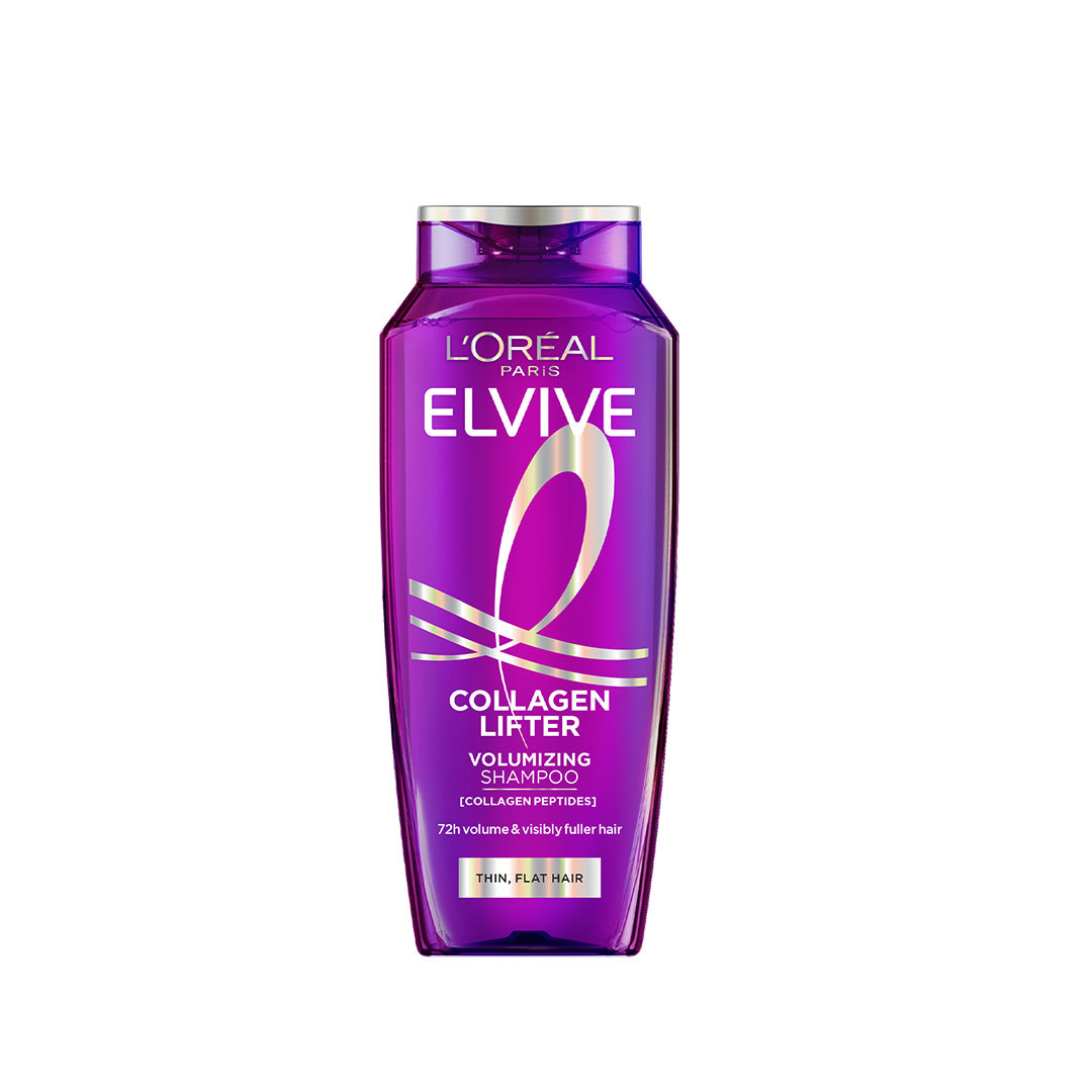 Elvive Collagen Peptide + Lifter 72h volume* Clear formula