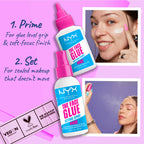NYX Professional Makeup - The Face Glue Primer, Gripping Primer, Up To 24 Hour Hydration | MazenOnline