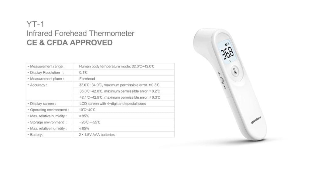 Yuwell YT-1 Forehead Thermometer