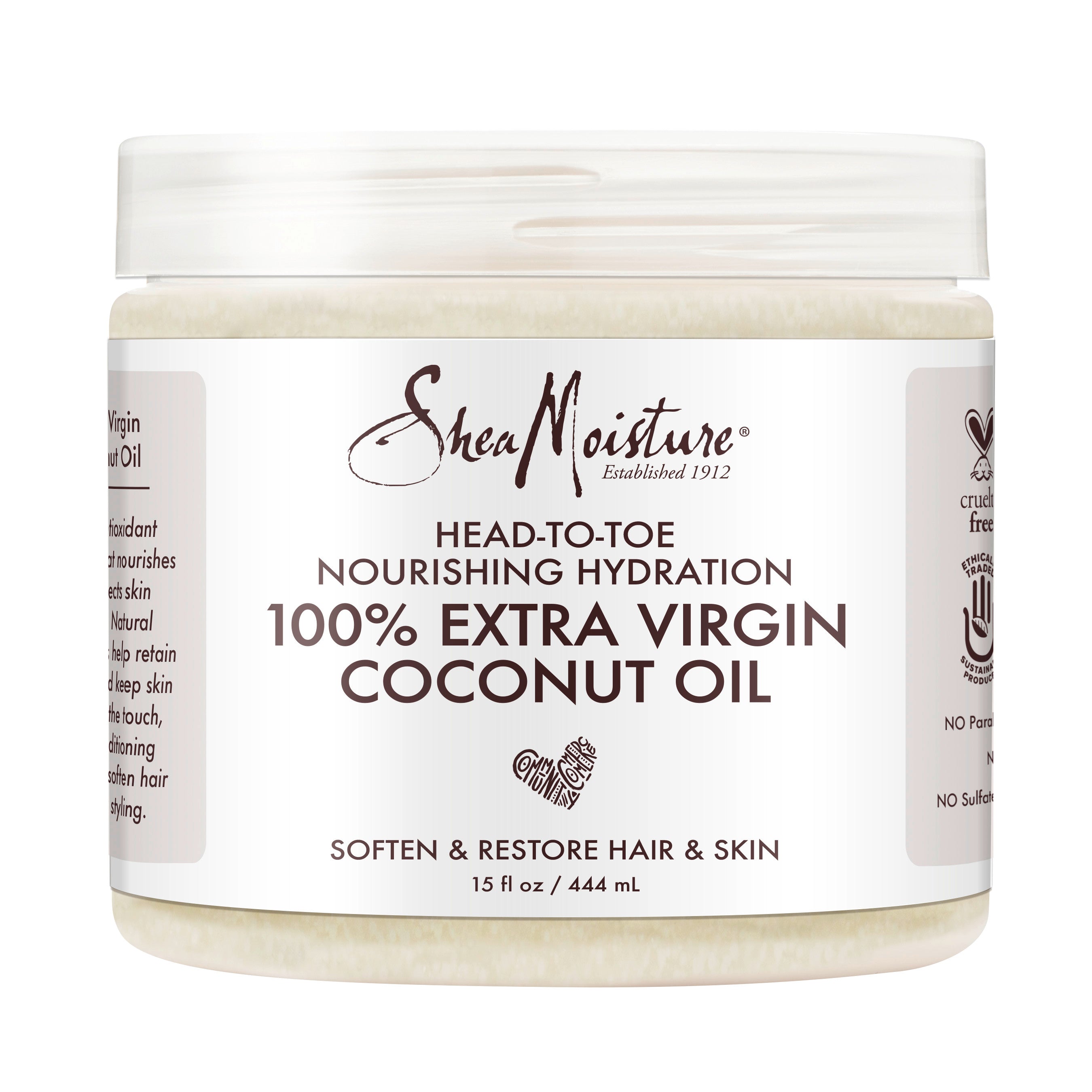 Shea Moisture 100% Extra Virgin Coconut Oil - MazenOnline Main image