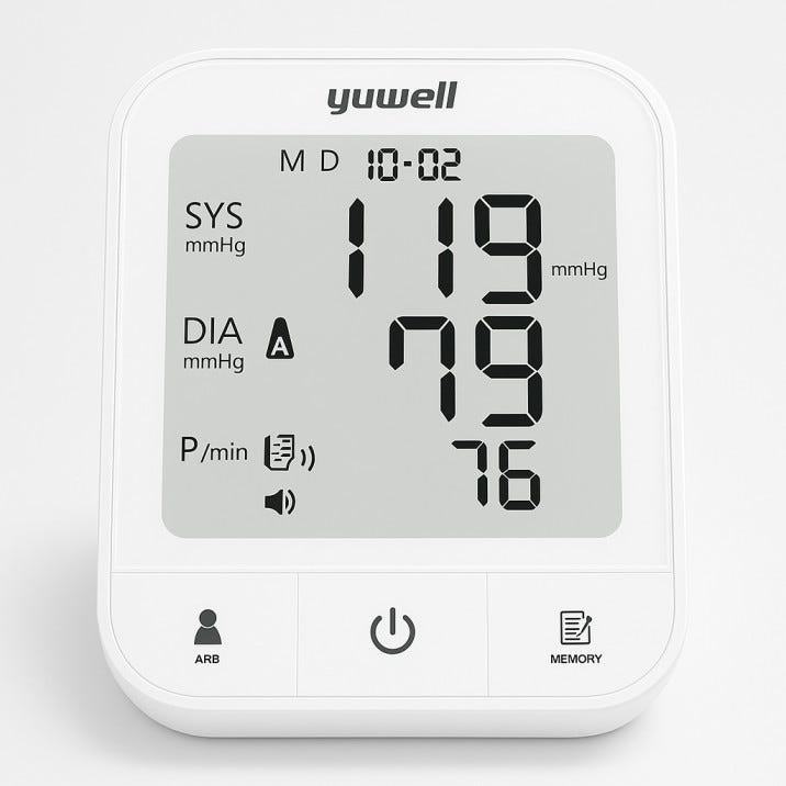 Yuwell YE670A Upper Arm Blood Pressure Monitor