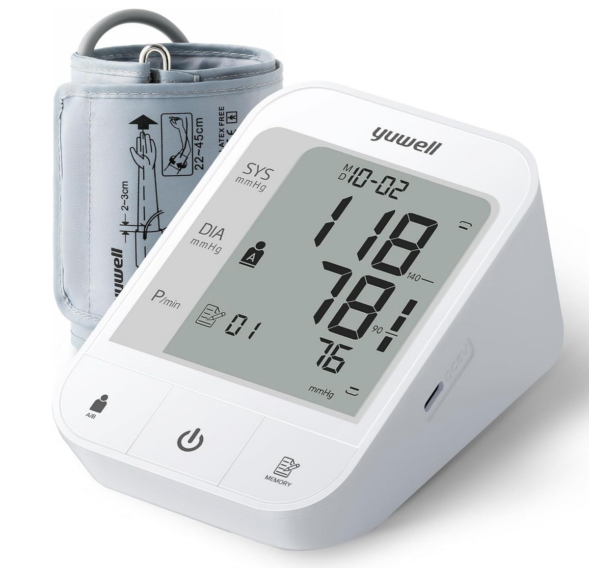 Yuwell YE670A Upper Arm Blood Pressure Monitor