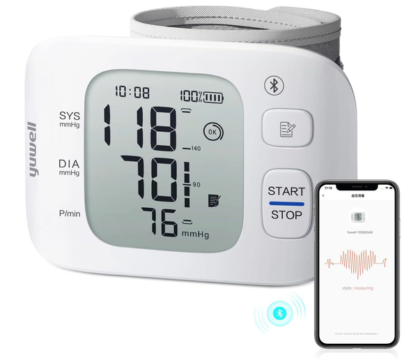 Yuwell YE8800AR Wrist Blood Pressure Monitor