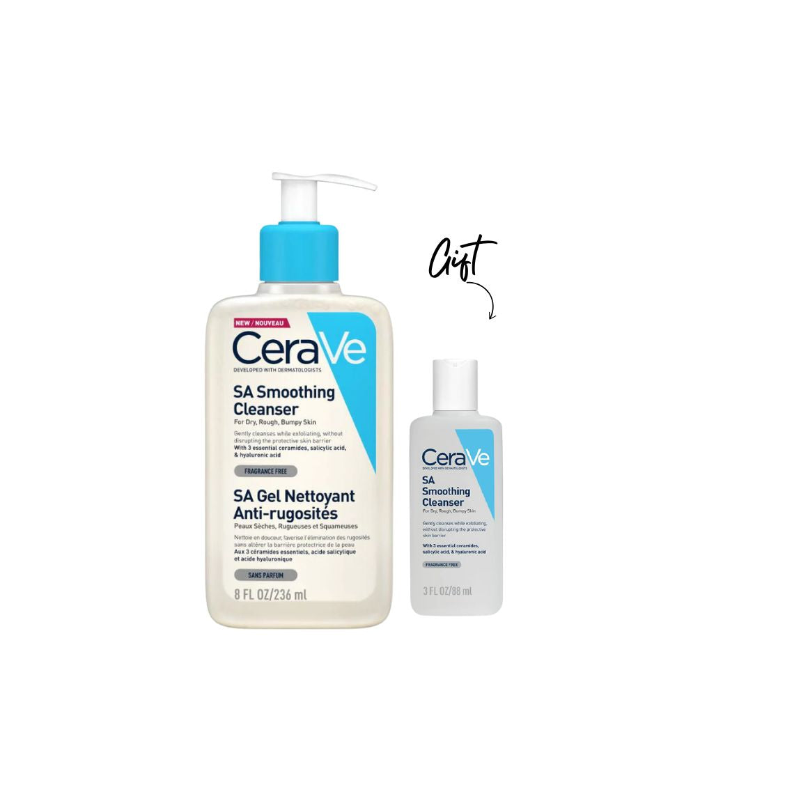 CeraVe - With Every Purchase of SA Cleanser Get Mini SA Cleanser | MazenOnline