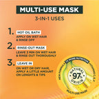 Garnier - Garnier Ultra Doux Banana Vegan Hair Food 3in1 Mask for dry hair, Boosted with Vitamins C, E & F | MazenOnline