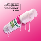 Klorane Prickly Pear Thirst-Quenching Shampoo + Klorane Thirst-quenching serum with prickly pear & hyaluronic acid + Towel