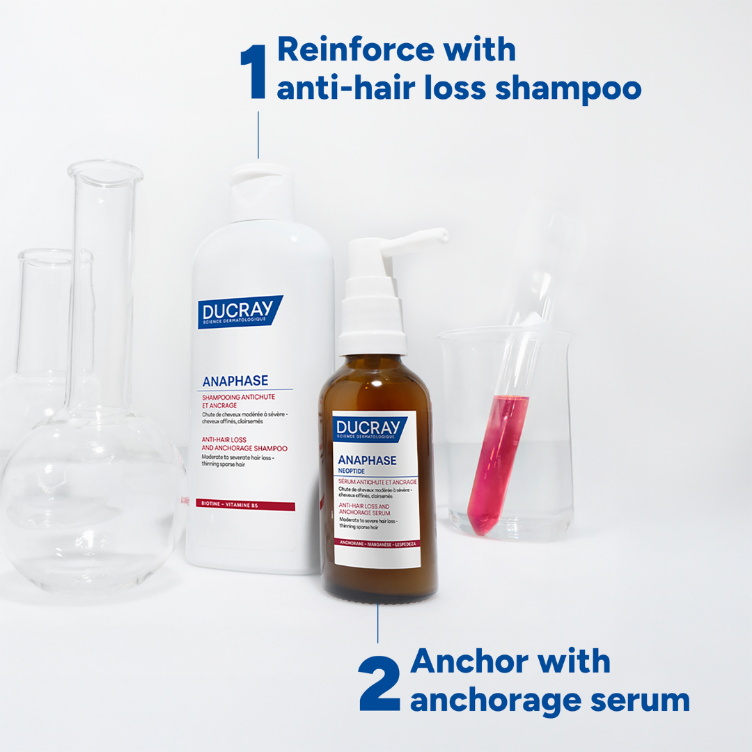 Buy Ducray Neoptide Expert Anti-hair loss & growth serum & get a FREE 100ml Anaphase anti-thinning shampoo